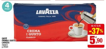 Iperal Lavazza Caffè Crema E Gusto offerta