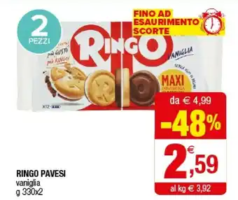 Iperal Pavesi Ringo Vaniglia offerta