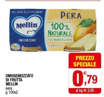 Iperal Mellin Omogeneizzato Di Frutta offerta