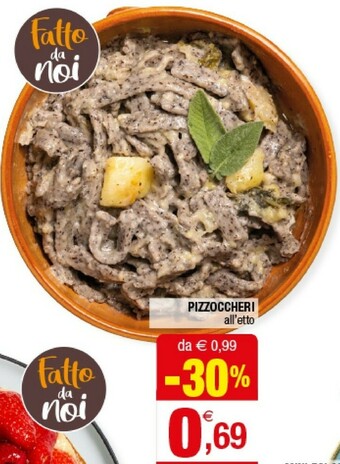 Iperal Pizzoccheri offerta