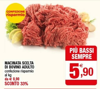 Iperal Macinata Scelta Di Bovino Adulto offerta