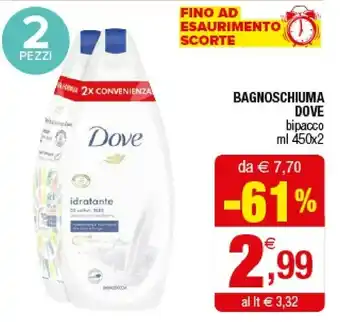Iperal Dove Bagnoschiuma offerta
