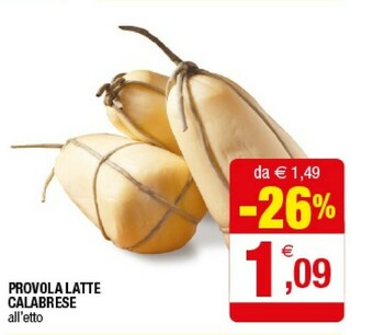 Iperal Provola Latte Calabrese offerta