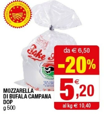 Iperal Mozzarella Di Bufala Campana Dop offerta