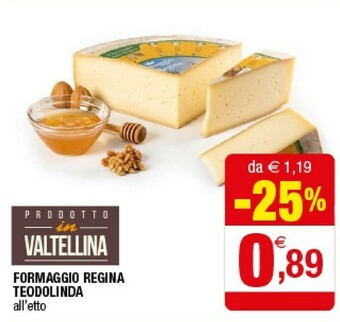 Iperal Formaggio Regina Teodolinda offerta