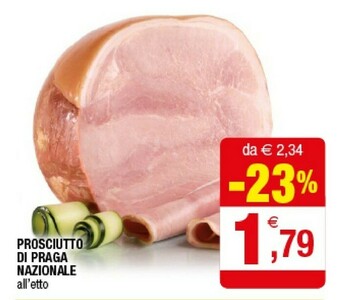 Iperal Prosciutto Di Praga Nazionale offerta