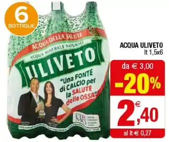 Iperal Uliveto Acqua offerta