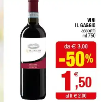 Iperal Il Gaggio Vini offerta