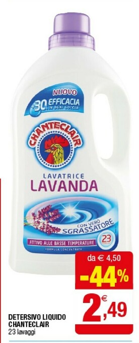 Iperal Chanteclair Detersivo Liquido offerta