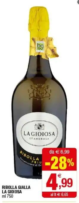 Iperal La Gioiosa Ribolla Gialla offerta