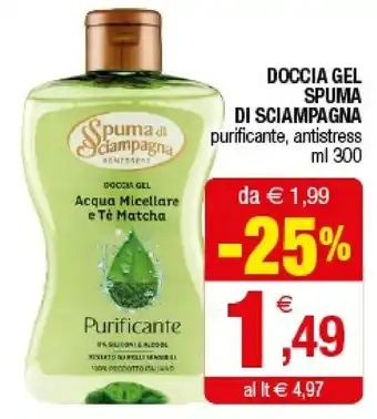 Iperal Spuma di Sciampagna Doccia Gel offerta