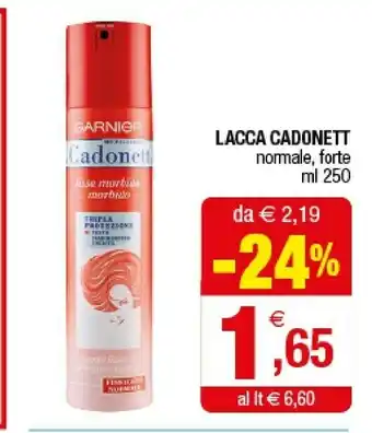 Iperal Garnier Lacca Cadonett offerta
