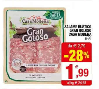 Iperal Casa Modena Salame Rustico Gran Goloso offerta