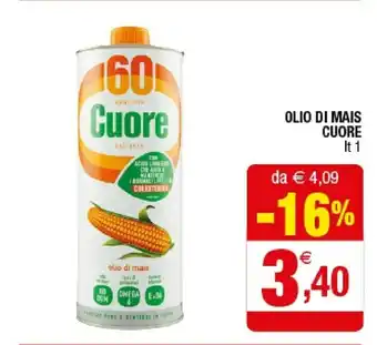 Iperal Cuore - Olio Di Mais offerta