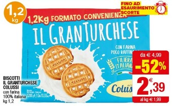 Iperal Colussi Il Gran Turchese 1200 G(ml) offerta