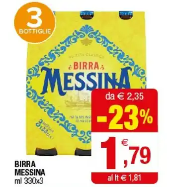 Iperal Messina Birra offerta