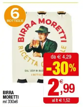 Iperal Moretti Birra offerta