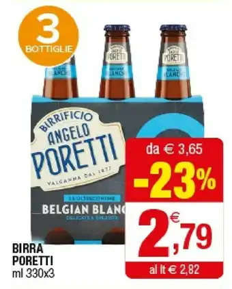 Iperal Poretti Birra offerta