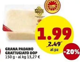PENNY Grana Padano Grattugiato DOP offerta