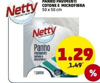 PENNY Netty Panno Pavimenti Cotone E Microfibra offerta