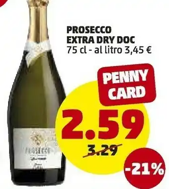 PENNY Prosecco Extra Dry offerta