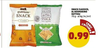 PENNY Guttiau Snack Classico, Al Rosmarino offerta