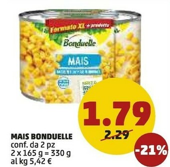 PENNY Bonduelle Mais offerta