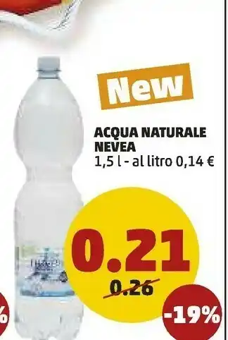 PENNY Blues - Acqua Minerale Naturale Effervescente Naturale offerta