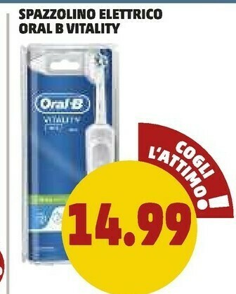 PENNY Oral b Spazzolino Elettrico Vitality offerta