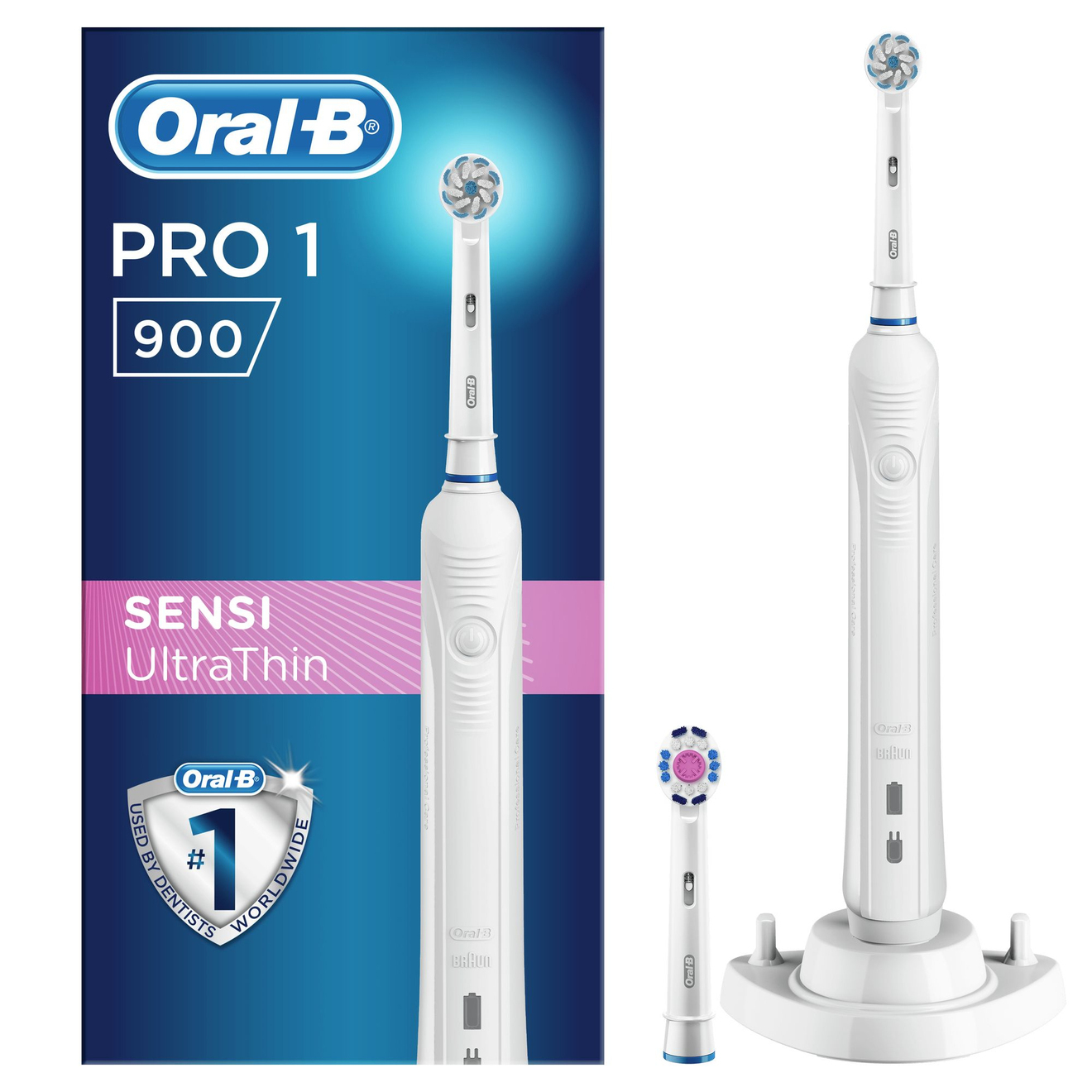 Trony Oral b pro 1 900 braun spazzolino elettrico ricaricabile offerta