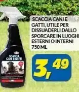 Risparmio Casa Oto top - scaccia canie gatti , utile per dissuaderli dallo sporcare in luoghi esterni o interni offerta