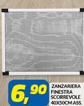 Risparmio Casa Zanzariera finestra scorrevole 40x50cm ass . offerta