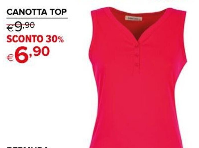 Iperal MODA DONNA CANOTTA TOP offerta