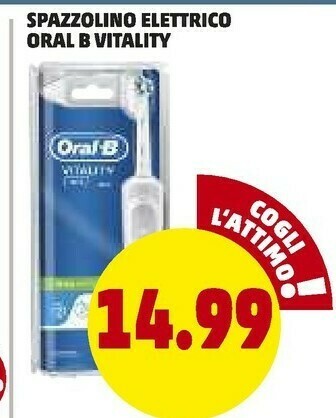 PENNY Oral b Spazzolino Elettrico Vitality offerta