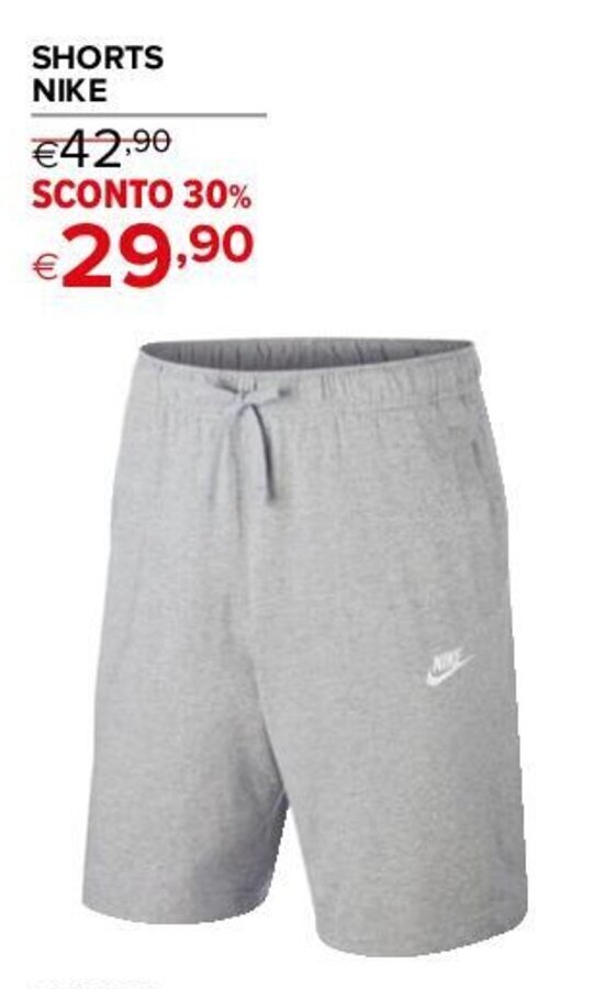 Iperal MODA UOMO SHORTS NIKE offerta