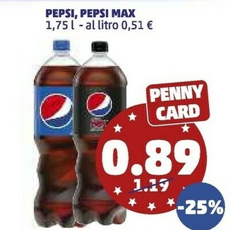 PENNY Pepsi 1750 G(ml) offerta
