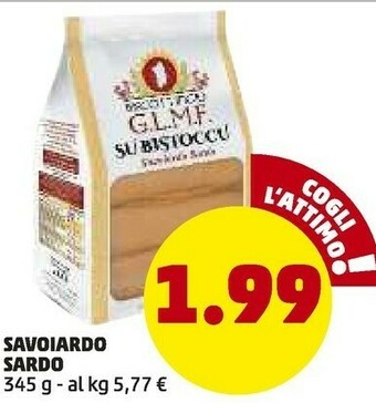 PENNY Sardo Savoiardo 345g offerta