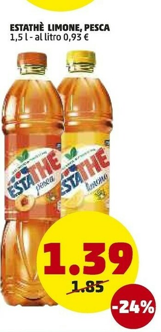 PENNY Ferrero EstaThè Limone 1500 G(ml) offerta