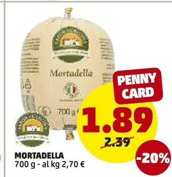 PENNY Mortadella offerta
