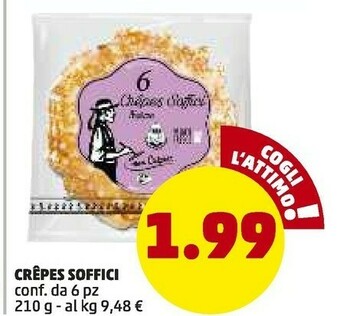 PENNY Crepes Soffici offerta