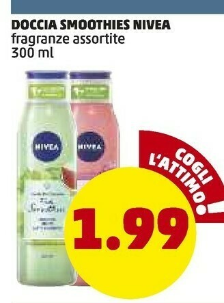 PENNY Nivea Doccia Smoothies offerta