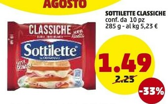 PENNY Mondelez Sottilette Le Originali Classiche offerta