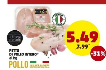 PENNY Penny Petto Di Pollo Interno offerta