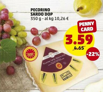 PENNY Pecorino Sardo Dop offerta