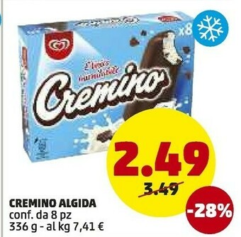 PENNY Algida Cremino L'Unico Inimitabile 336 G(ml) offerta