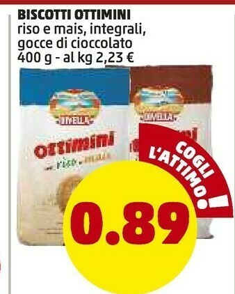 PENNY Divella Ottimini Integrali 400 G(ml) offerta