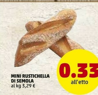 PENNY Penny Mini Rustichella Di Semola offerta