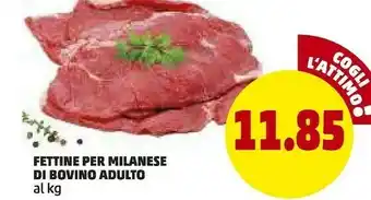 PENNY Penny Market Fettine Per Milanese Di Bovino Adulto offerta