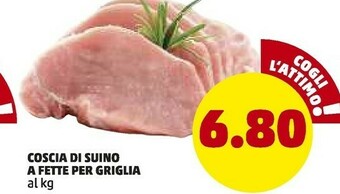 PENNY Coscia Di Suino A Fette Per Griglia offerta