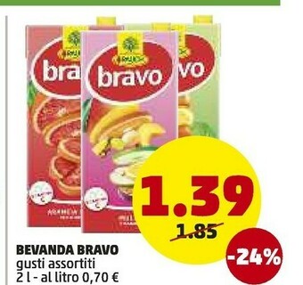 PENNY Rauch Bravo Arancia 2000 G(ml) offerta